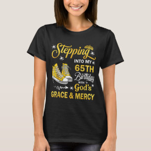 T-shirt 65e anniversaire grâce et miséricorde chrétien bén