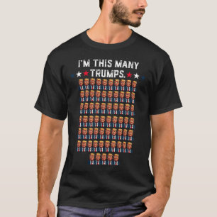 T-shirt 65e anniversaire Je suis ce grand succès pour Trum