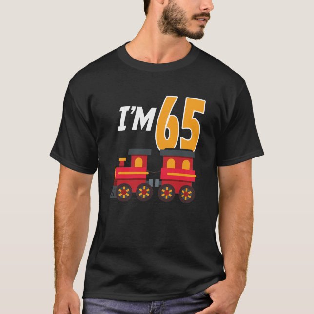 T-shirt 65e anniversaire Jouet de fête 65 ans Funny B (Devant)