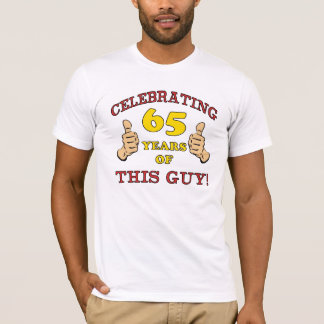 T-shirt 65e cadeau d'anniversaire pour lui