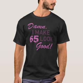T-shirt 65e Humour d'anniversaire