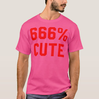 T-shirt 666 Cute