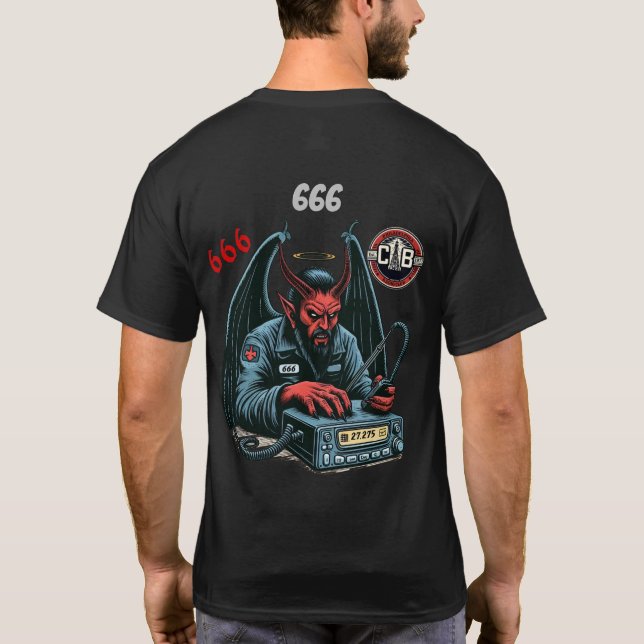 T-Shirt 666 Oeuvre (Dos)