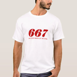T-shirt 667 - Un step Ahead Of The Devil