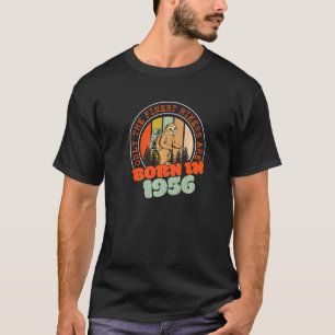 T-shirt 66 Ans Randonnée Sloth Né en 1956 66e anniversaire