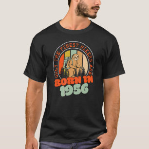 T-shirt 66 Ans Randonnée Sloth Né en 1956 66e anniversaire