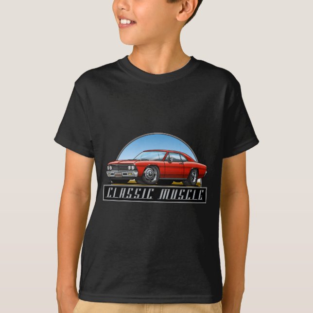 T-shirt 66_Chevelle_Red (Devant)