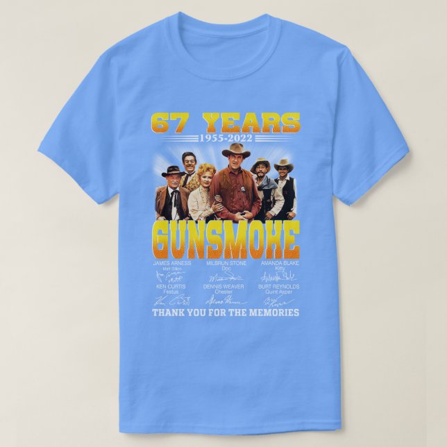 T-shirt 67 ans Gunfumée (Design devant)
