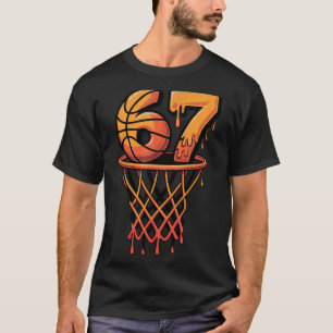 T-shirt 67 Basketball Crème Glacée Drip Six Sept
