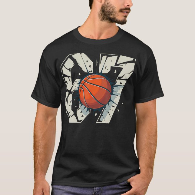 T-shirt 67 Basketball Six Seven 6 7 (Devant)