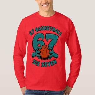 T-shirt 67 Basketball Six Seven Sports Meme