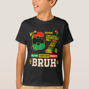 T-shirt 67 Bruh Mois de l'histoire des Noirs fierté afro-a