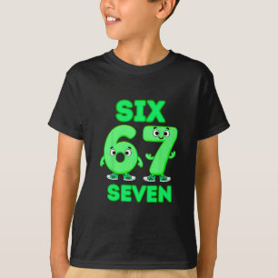 T-shirt 67 Cerveau Italien Brainrot Drôle Enfants Cerveau 