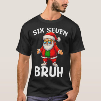 T-shirt 67 Christmas Funny Six Seven Meme Brainrot Santa K