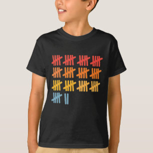 T-shirt 67 comptage professeur de mathématiques mathématiq