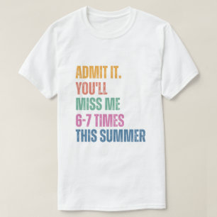 T-shirt 67 Dernier Jour d'École Gén A Dernier Jour d'École