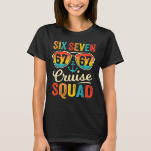 T-shirt 67 Équipe de croisière 2025 Mème drôle de croisièr