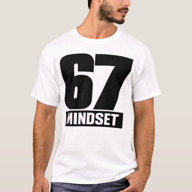 T-shirt 67 ÉTAT D'ESPRIT – Conception audacieuse pour une  (Devant)