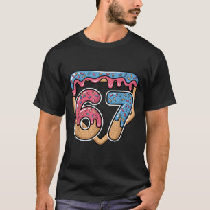 T-shirt 67 Glace Dégoulinante Mème Baseball 