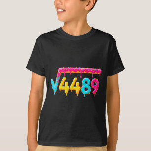 T-shirt 67 Glace Dégoulinante Mème Racine Carrée 4489 Math