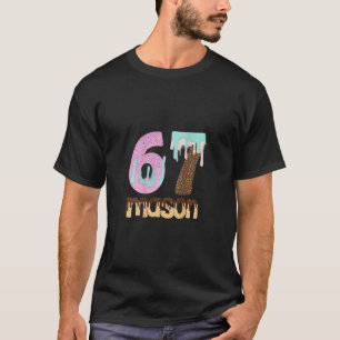 T-shirt 67 Glace Dégoulinante Mème Six Sept Argot Gen Alph