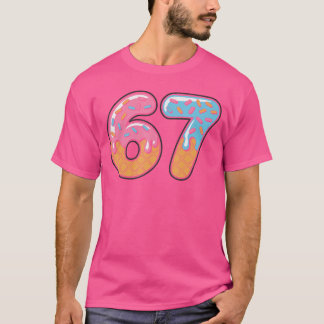 T-shirt 67 Glace Dégoulinante Mème Six Sept Argot Gen Alph