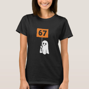 T-shirt 67 Humour Meme 6-7 Drôle Six Sept Halloween
