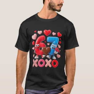T-shirt 67 Joli Six Sept Génération Meme Couple Anniversai