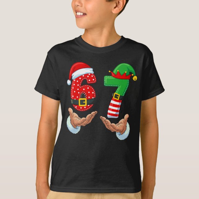 T-shirt 67 Mains du Père Noël  (Devant)