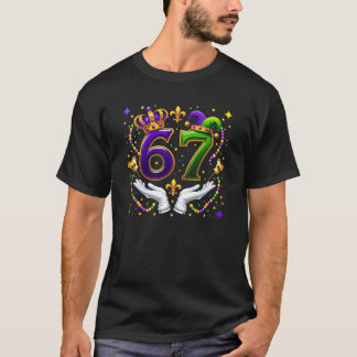 T-shirt 67 Mardi Gras Crew Carnival