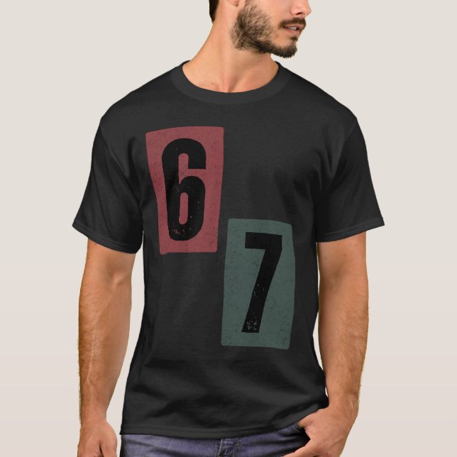 T-shirt 67 Meme 1  (Devant)