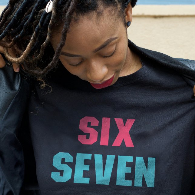 T-shirt 67 Mème amusant Six Sept Gen Alpha (Créateur téléchargé)