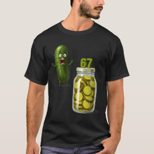 T-shirt 67 Meme Cornichon Surprise Un Pot De Cornichons Tr