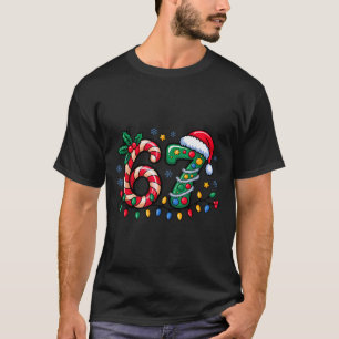 T-shirt 67 Meme de Noël Six Sept Xmas Drôle Garçons Filles
