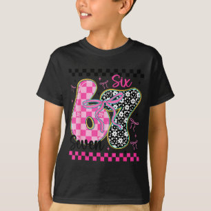 T-shirt 67 Meme drôle rempli de cœurs Six Sept Valenti