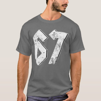 T-shirt 67 Meme Drôle Six Sept Meme 6 7