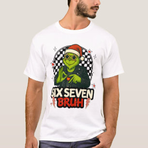 T-shirt 67 Meme humour 6-7 Drôle Six Sept Noël
