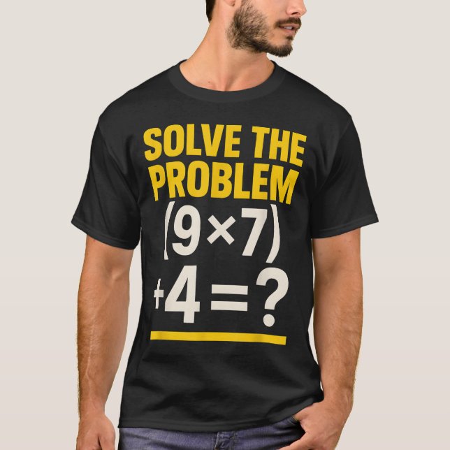 T-shirt 67 Mème Prof de Maths Drôle École 6-7 Pourriture C (Devant)