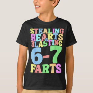 T-shirt 67 Meme Saint-Valentin Six Sept 6-7 Vol drôle