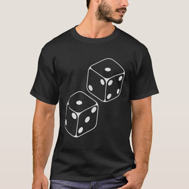 T-shirt 67 Meme Six Seven 6–7 Dés Amusants _1  (Devant)