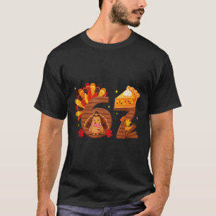 T-shirt 67 Meme Six Seven Drôle de tarte à la citrouille T
