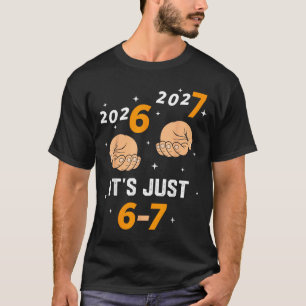 T-shirt 67 Nouvel An 2026 Nouvel An Drôle 6 7 Numéro Six S