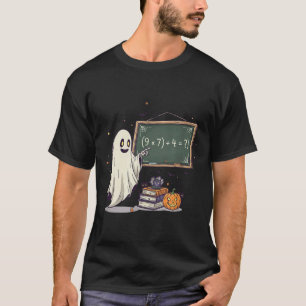 T-shirt 67 Professeur Halloween Fantôme Six Sept Mème Blag