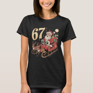 T-shirt 67 santa noël drôle