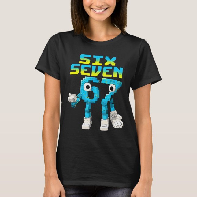 T-shirt 67 Six Seven 6-7 - Funny Italian Brainrot Kids Gam (Devant)