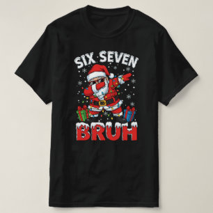T-shirt 67 Six Seven Burh Drôle de Tee de Noël 6 7 Meme