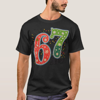 T-shirt 67 Six Seven Christmas Funny Meme 67 Couples Chris