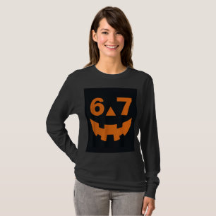 T-shirt 67 Six Seven Costume d'Halloween Drôle