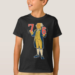 T-shirt 67 Six Seven Drôle George Washington Meme T-shirt_