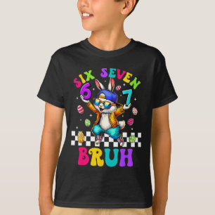 T-shirt 67 six seven lunettes de soleil de lapin drôle lap